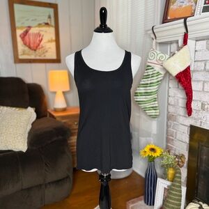 Time and Tru Black maternity Tank Top